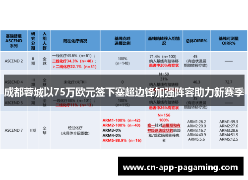 成都蓉城以75万欧元签下塞超边锋加强阵容助力新赛季