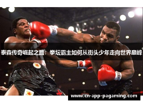 泰森传奇崛起之路：拳坛霸主如何从街头少年走向世界巅峰