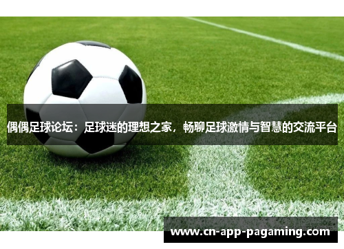 偶偶足球论坛：足球迷的理想之家，畅聊足球激情与智慧的交流平台