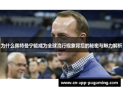 为什么佩特曼宁能成为全球流行现象背后的秘密与魅力解析