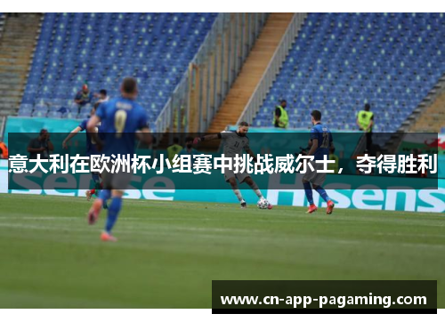 意大利在欧洲杯小组赛中挑战威尔士，夺得胜利
